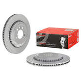 Land Rover Defender L663 350mm Pair Rear Lightweight Brake Disc - Brembo - LR132811G